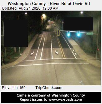 River Rd at Davis Rd